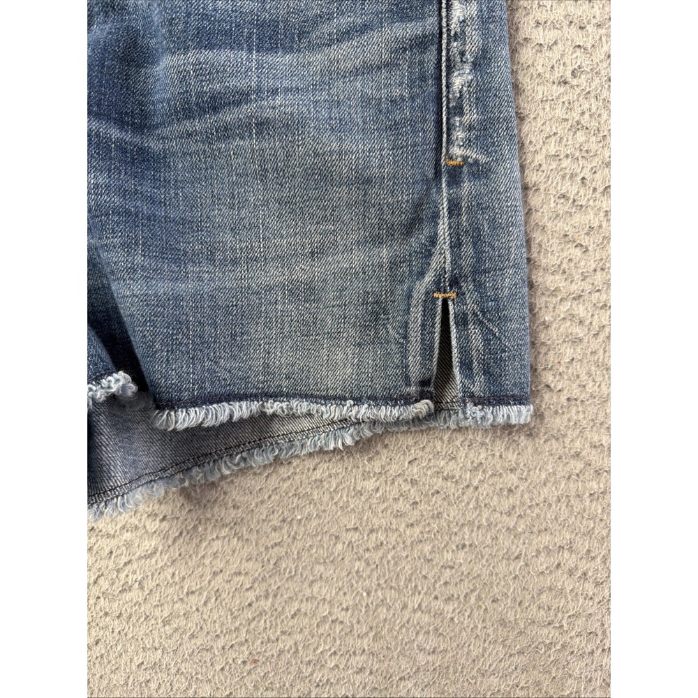 Citizens of Humanity Alyx Classic High Rise Denim Short Size 28 Blue 3" Inseam - Picture 13 of 15